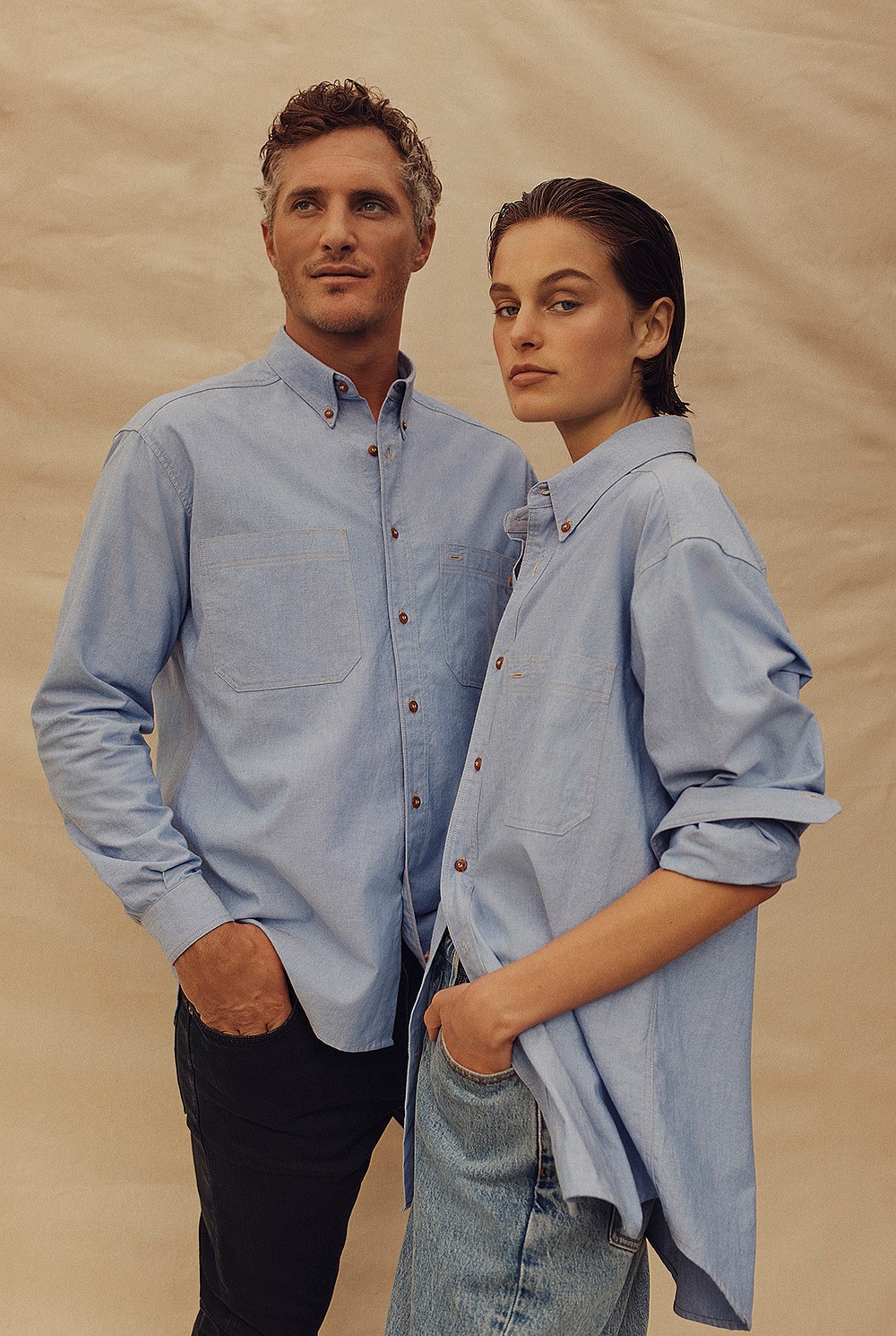 80s Reissue Unisex Australian Made Chambray Shirt