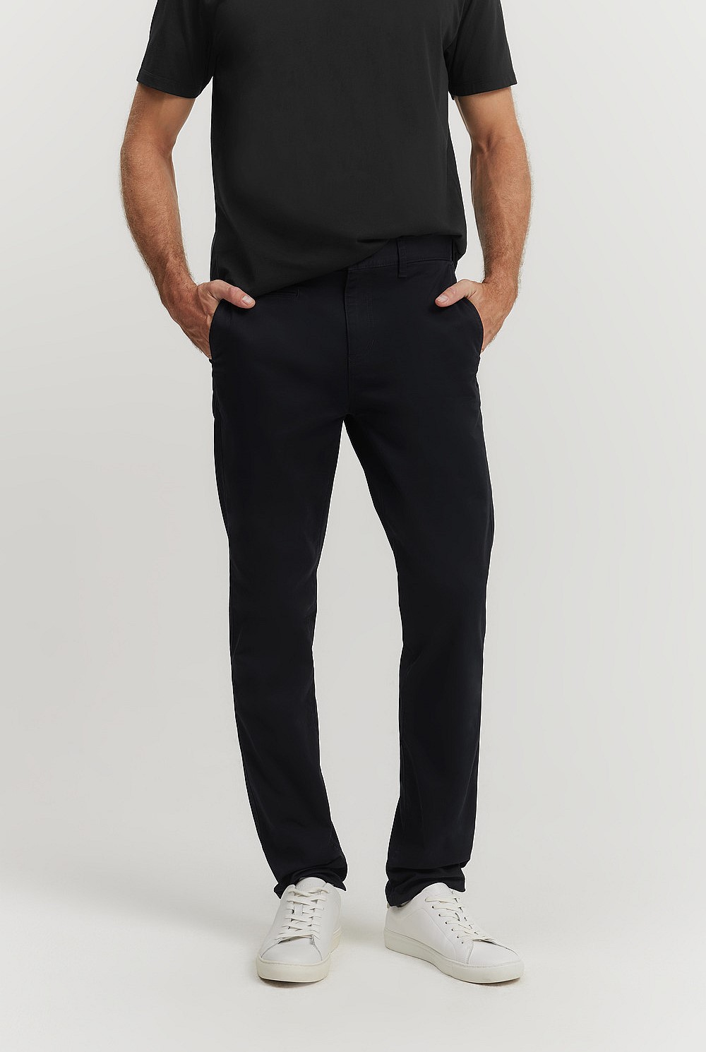 Verified Australian Cotton Tapered Fit Stretch Chino