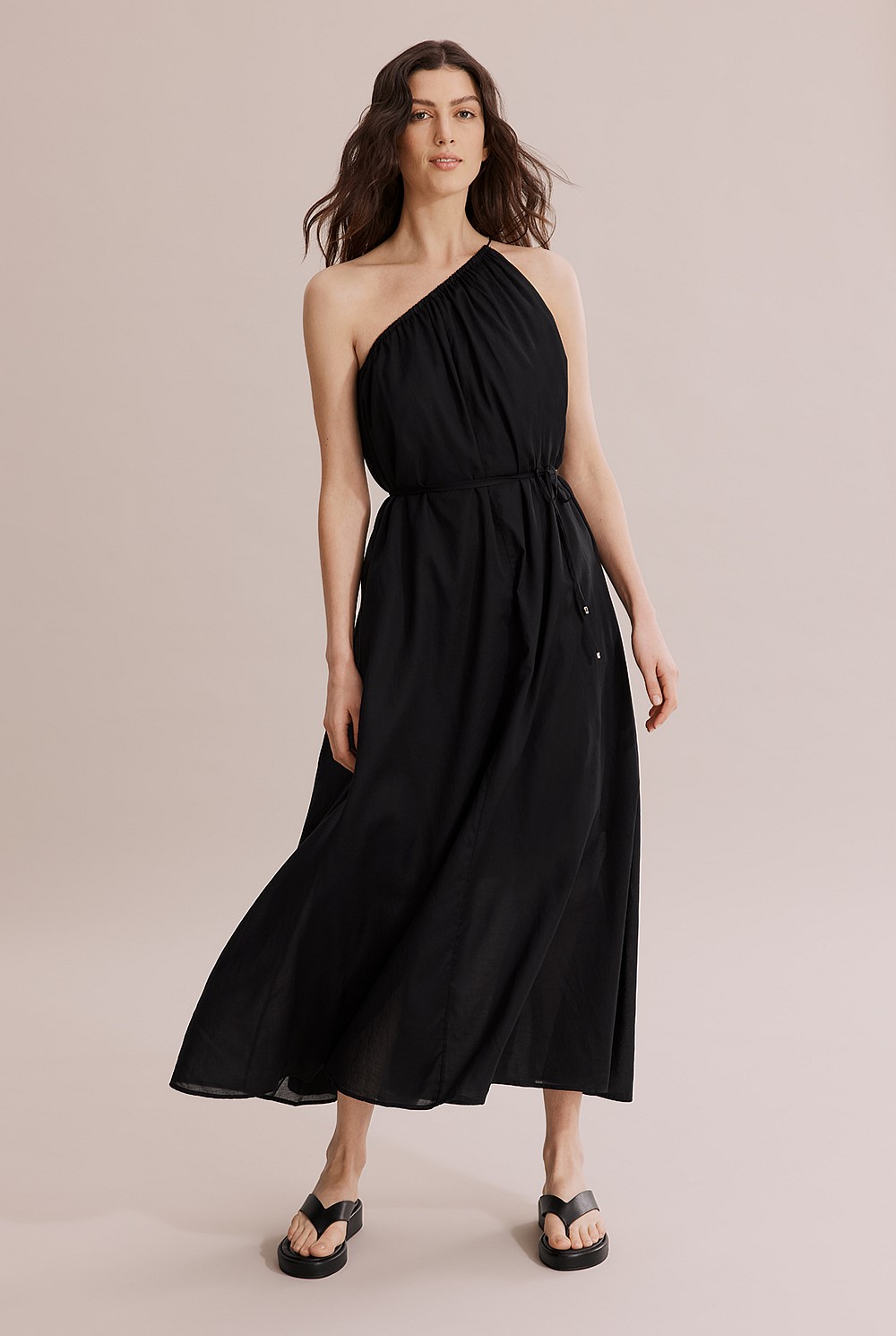 Asymmetrical Maxi Dress