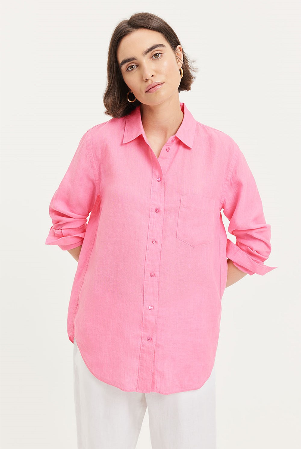 Organically Grown Linen Shirt