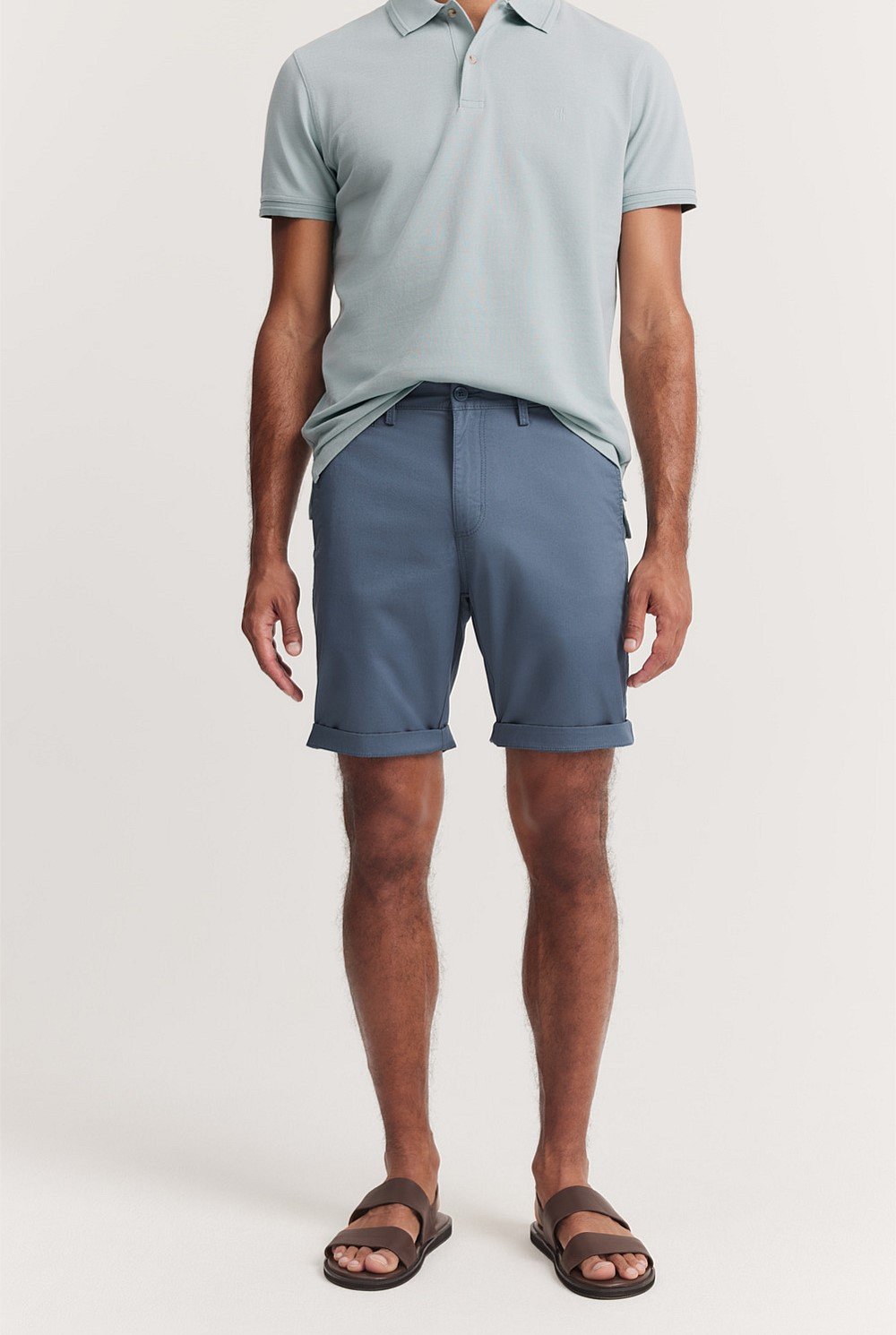 Verified Australian Cotton Stretch Chino Short