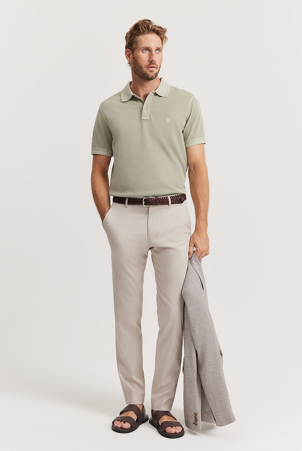 Italian-woven Lyocell Stretch Pant