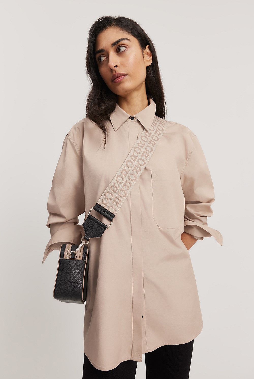 Cotton Poplin Relaxed Shirt