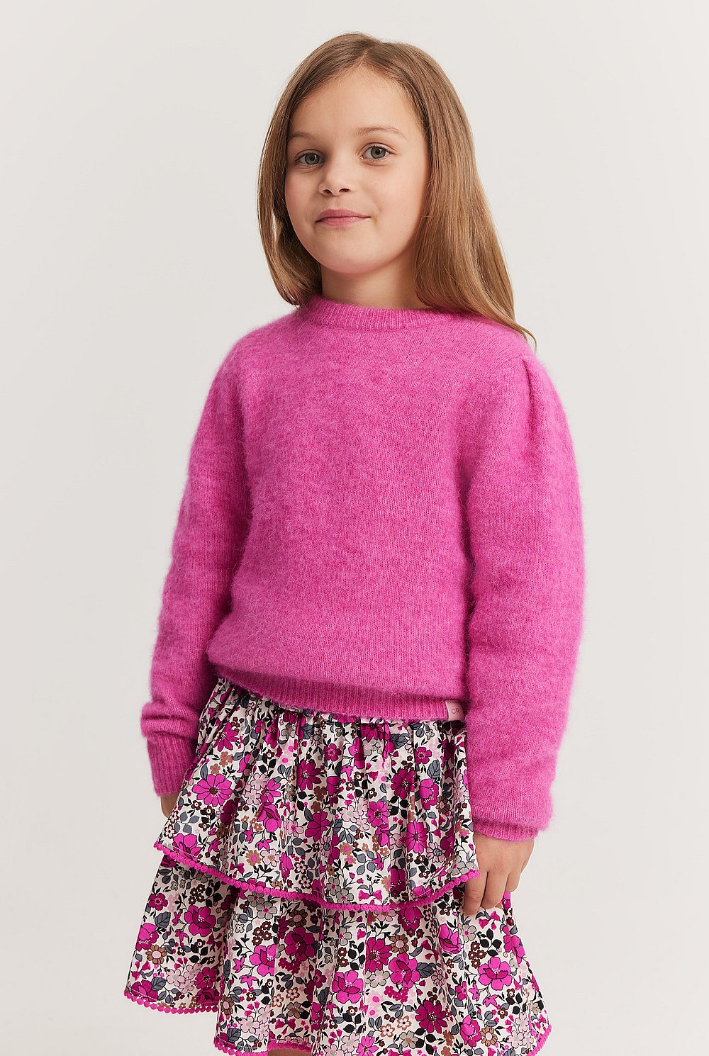 Fluffy Knit Pullover