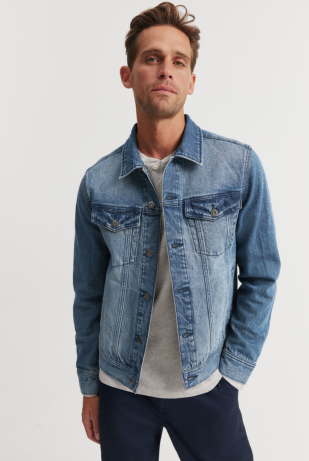 Light Wash Denim Jacket