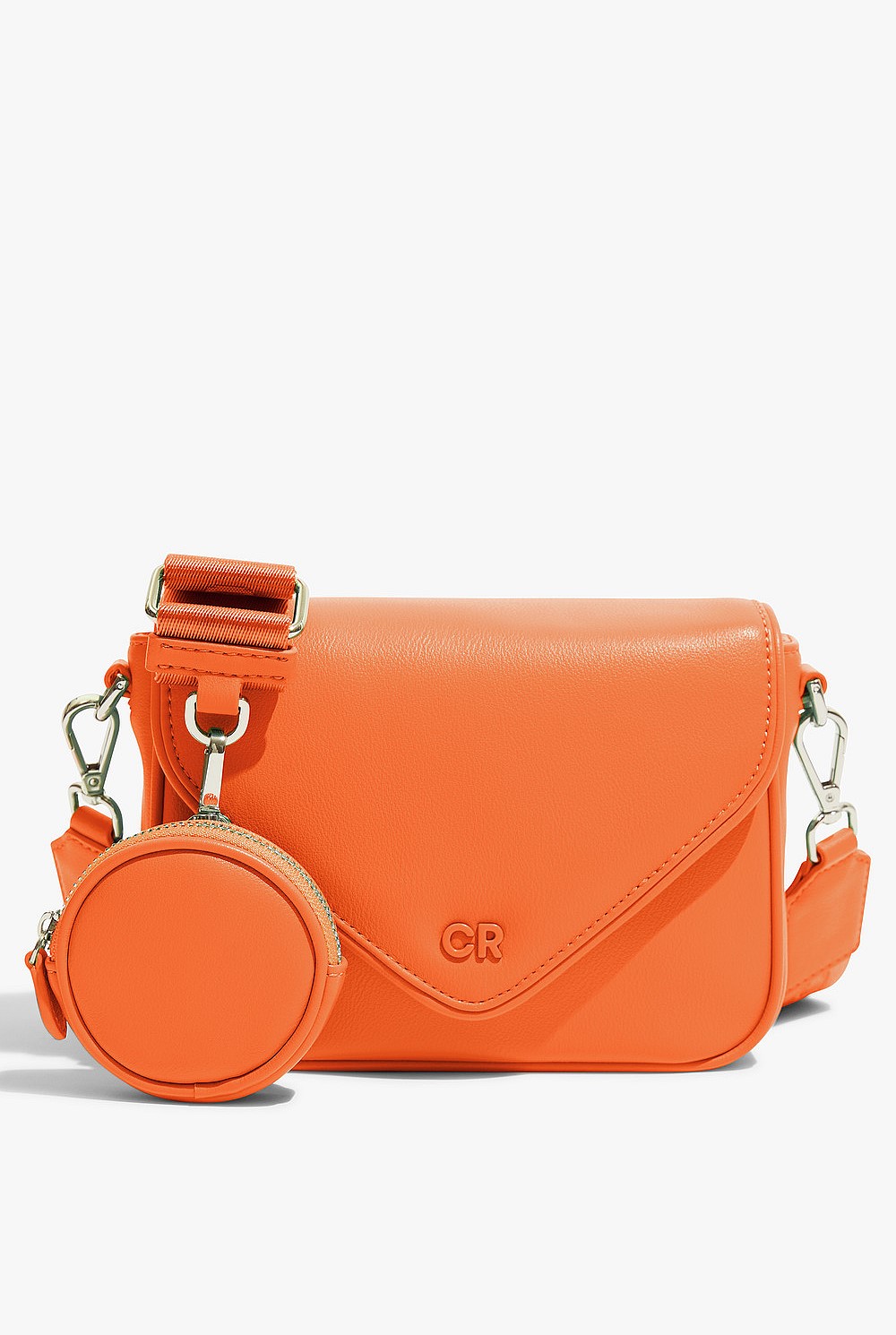 Recycled Fold-over Crossbody Bag