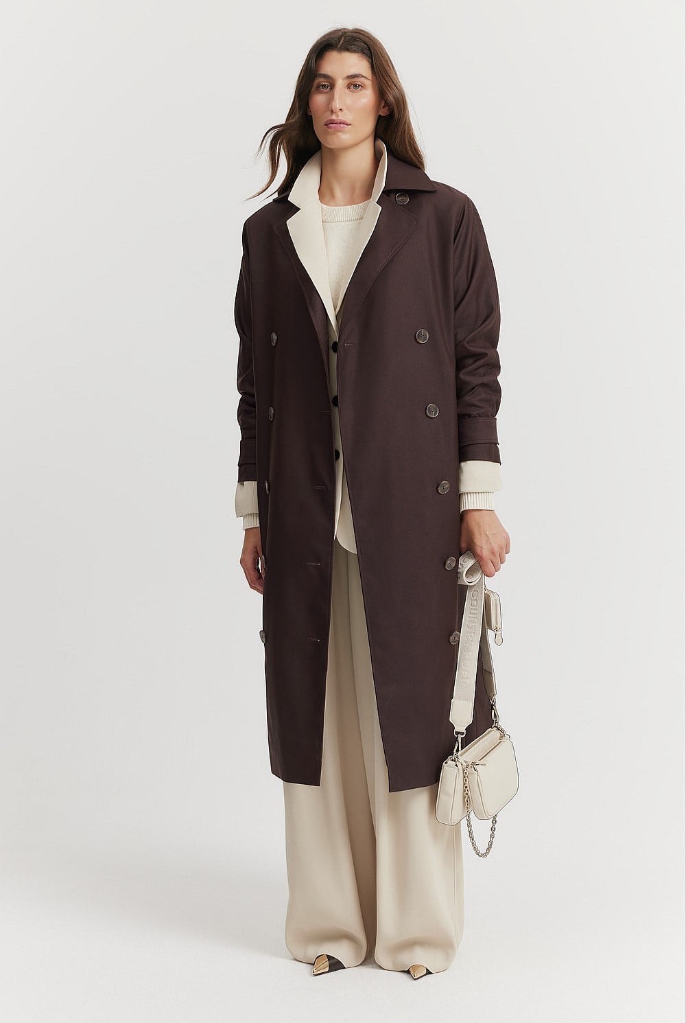 Relaxed Button Trench