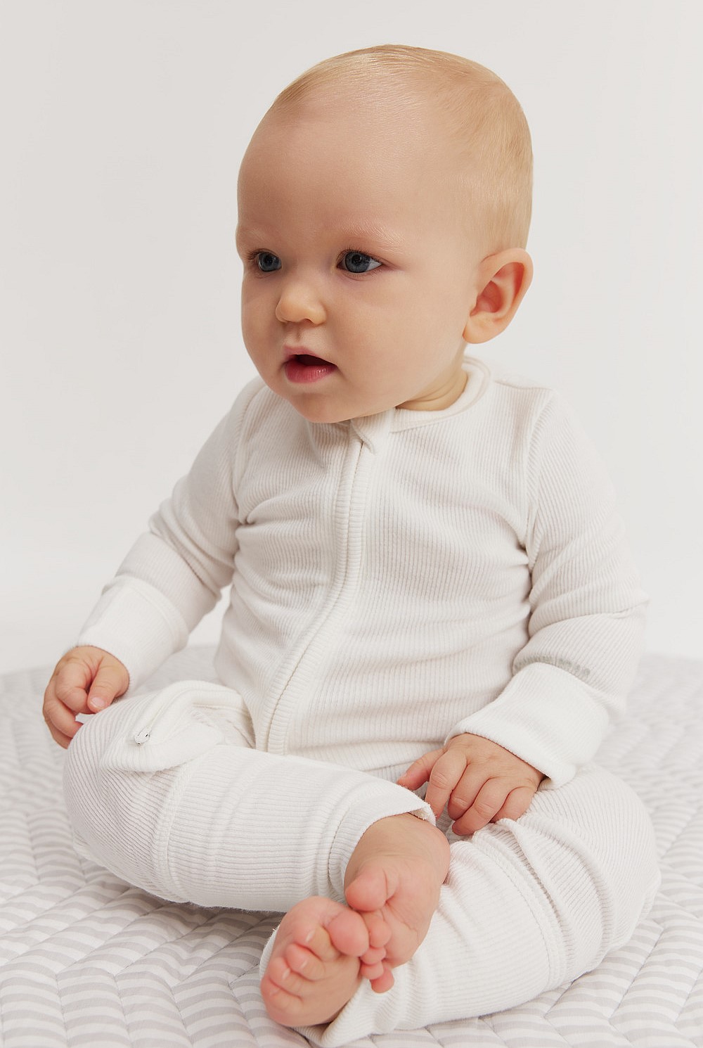 Organically Grown Cotton Rib Jumpsuit