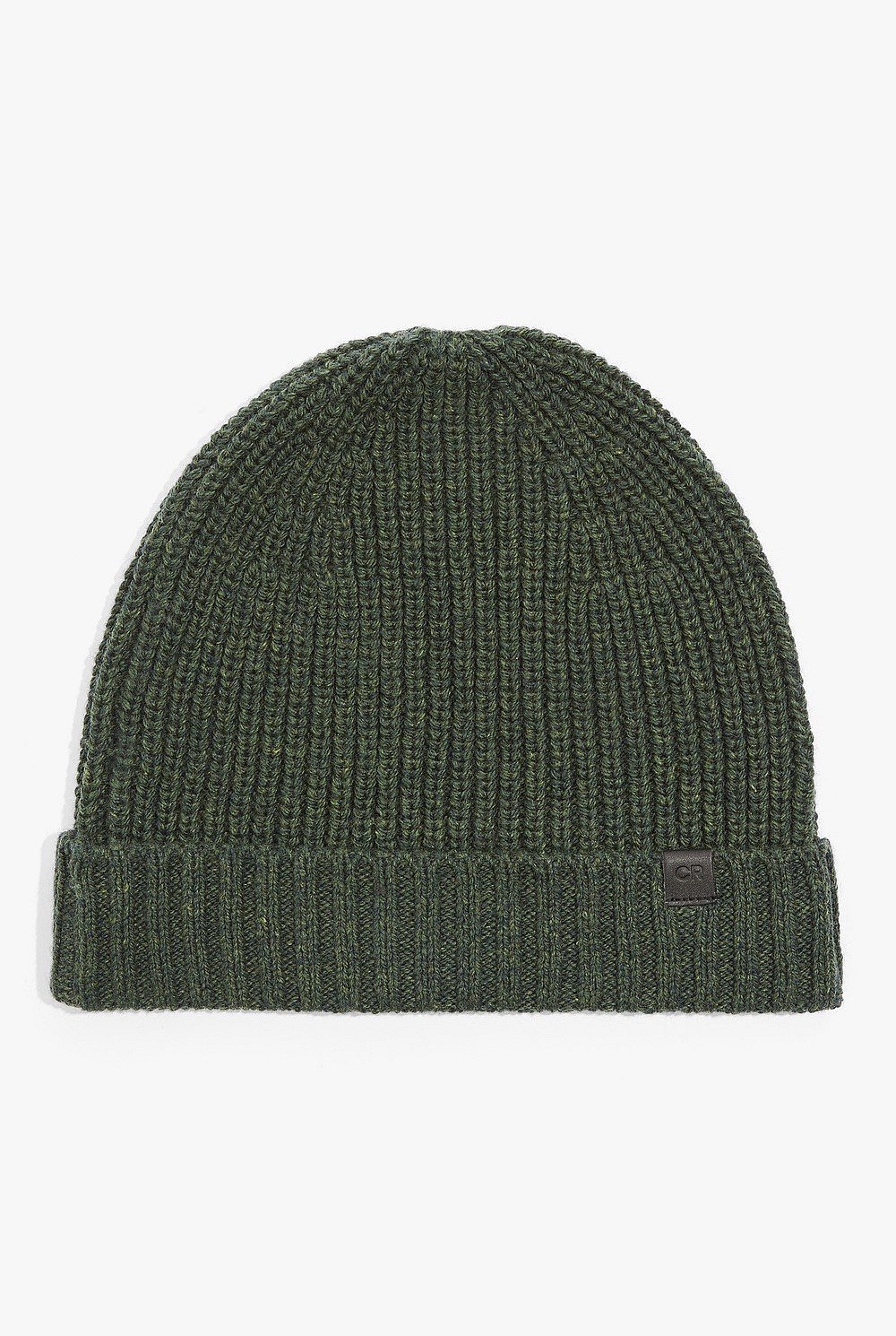 Cotton Blend Rib Beanie