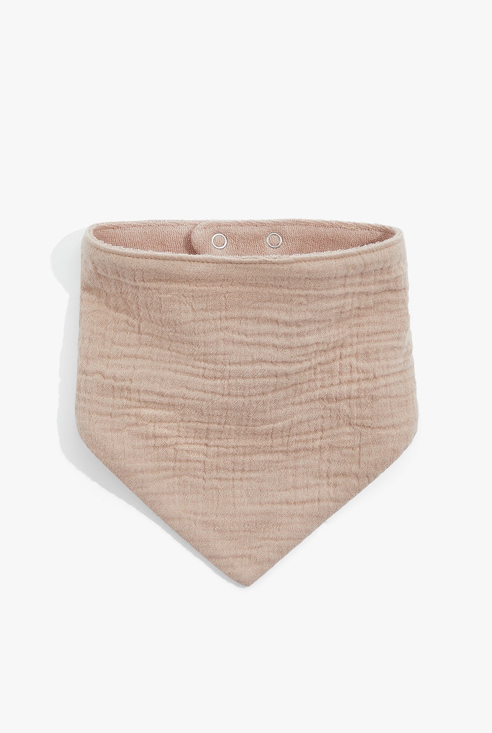 Organically Grown Cotton Crinkle Scarf Bib