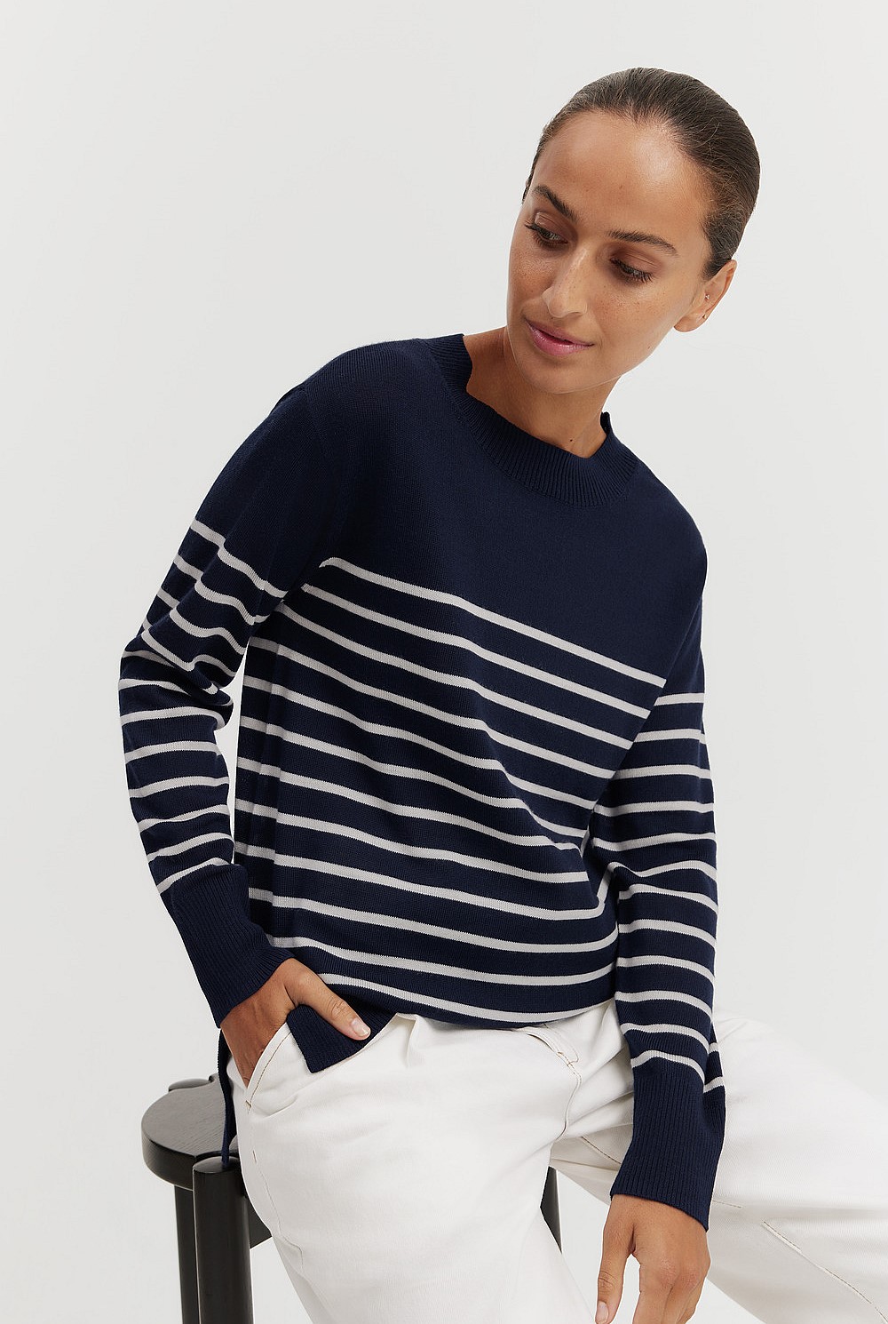 Merino Wool Crew Knit
