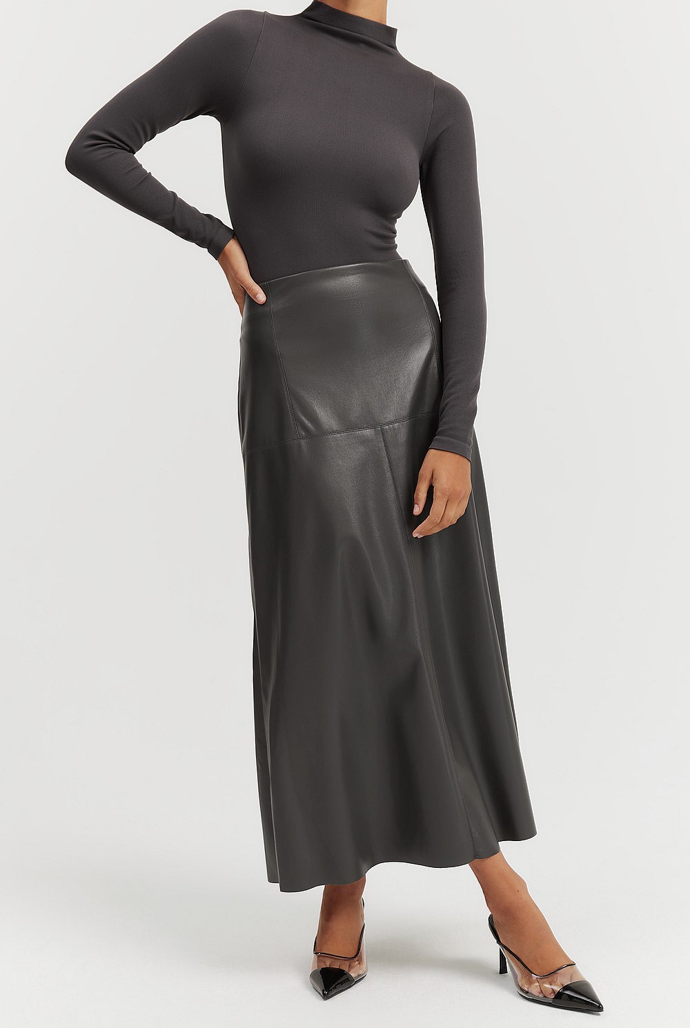 Basque Detail Skirt