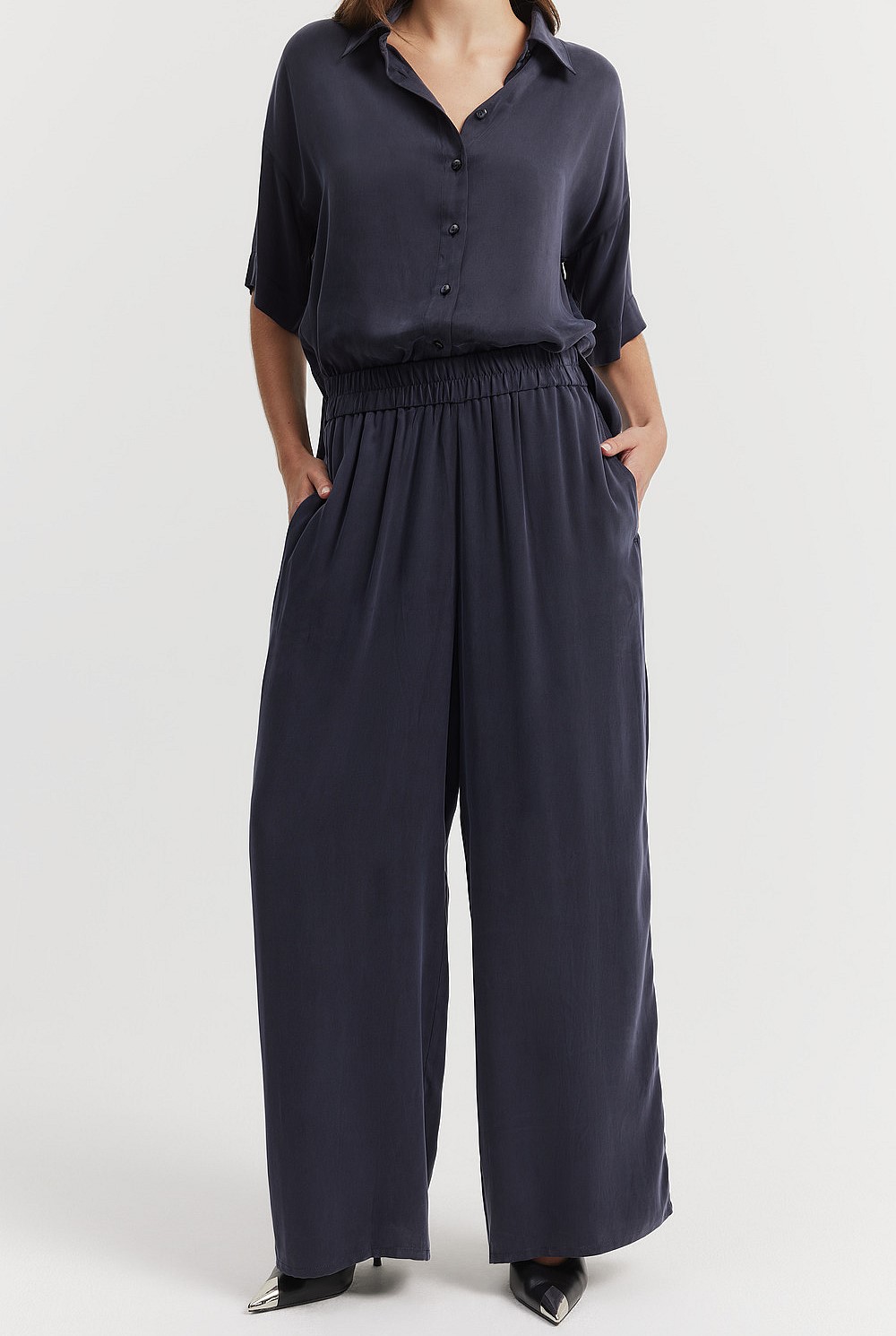 Pull-on Cupro Pant