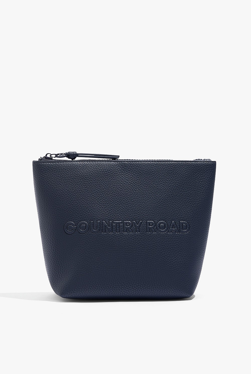 Branded Detail Tri Cosmetic Bag