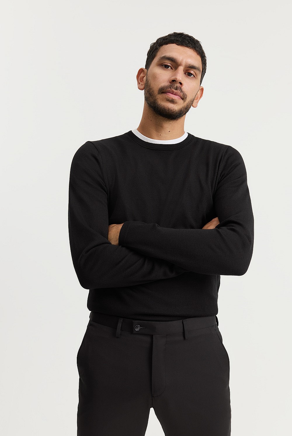 Verified Australian Merino Wool Crew Knit