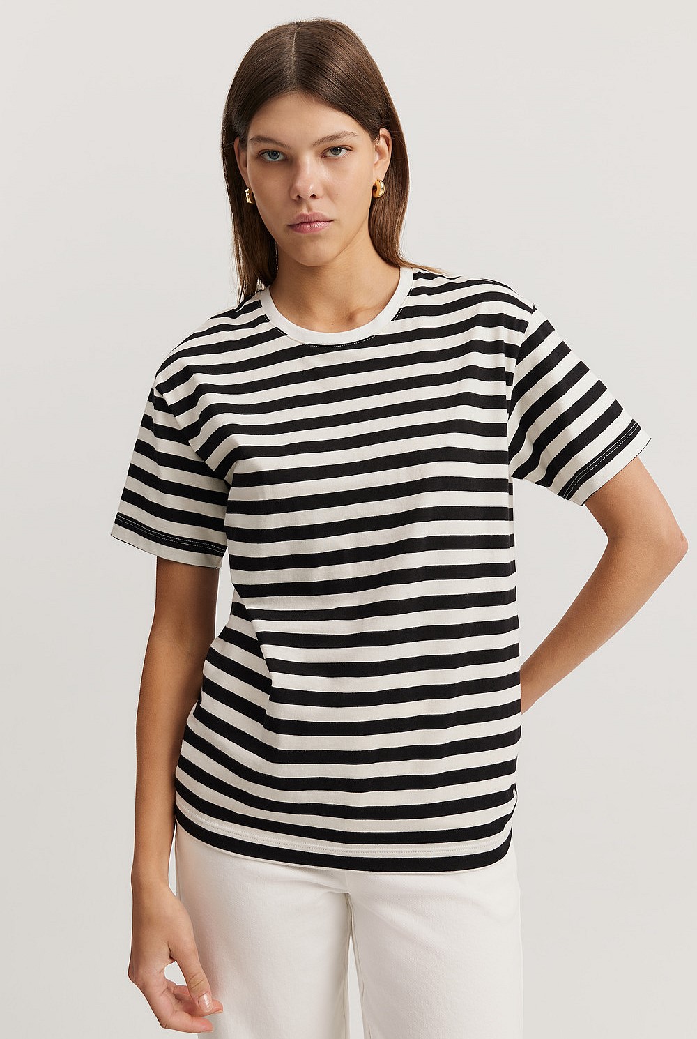 Australian Made Stripe T-Shirt