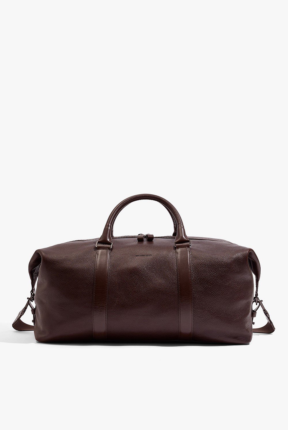 Leather Weekender