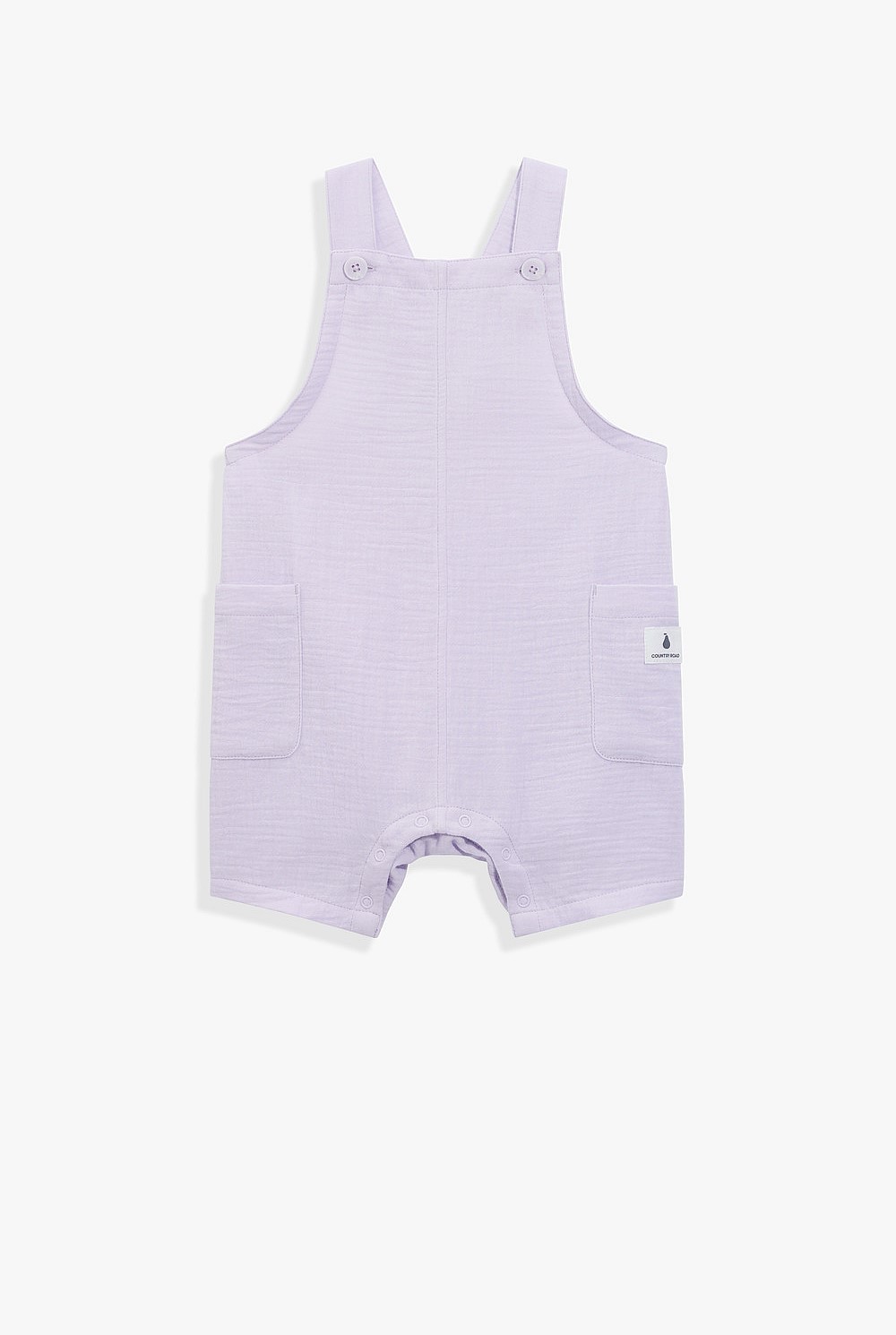 Organically Grown Cotton Textured Overall