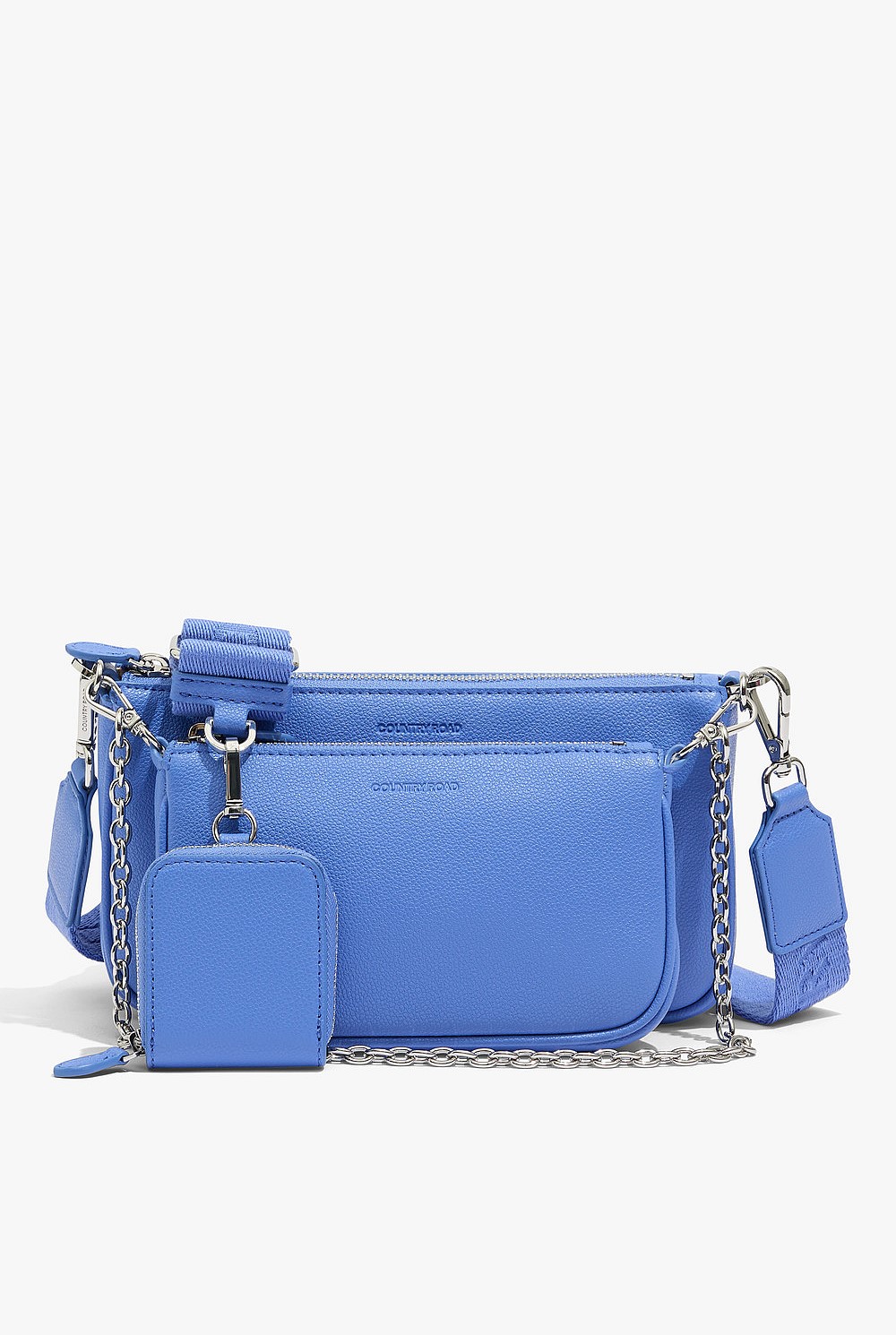 Double Pouch Crossbody Bag