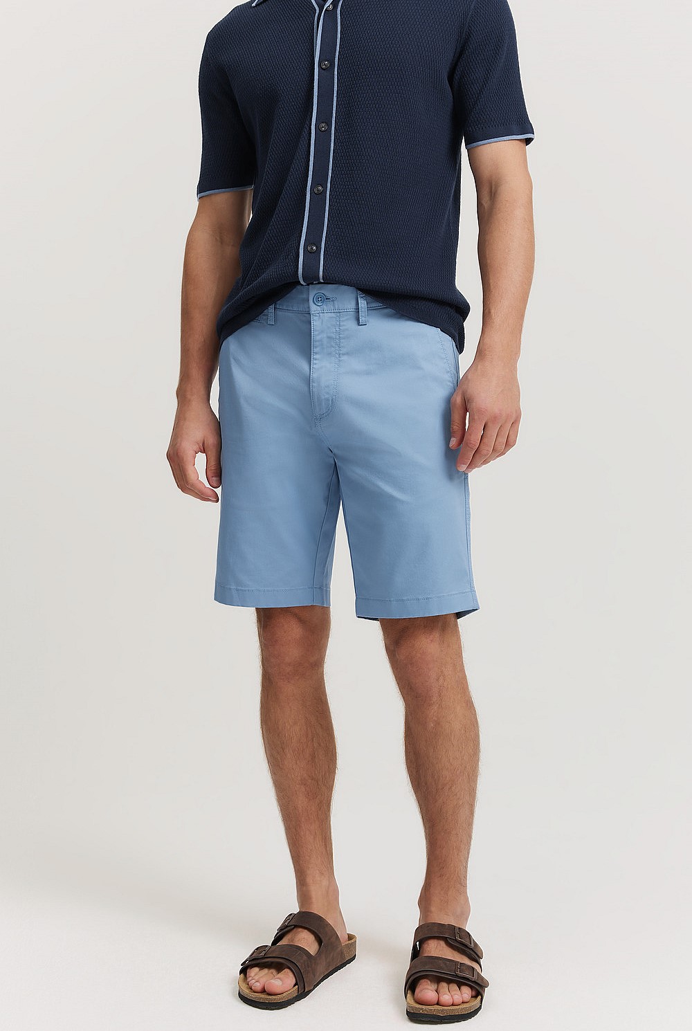 Verified Australian Cotton Stretch Chino Short