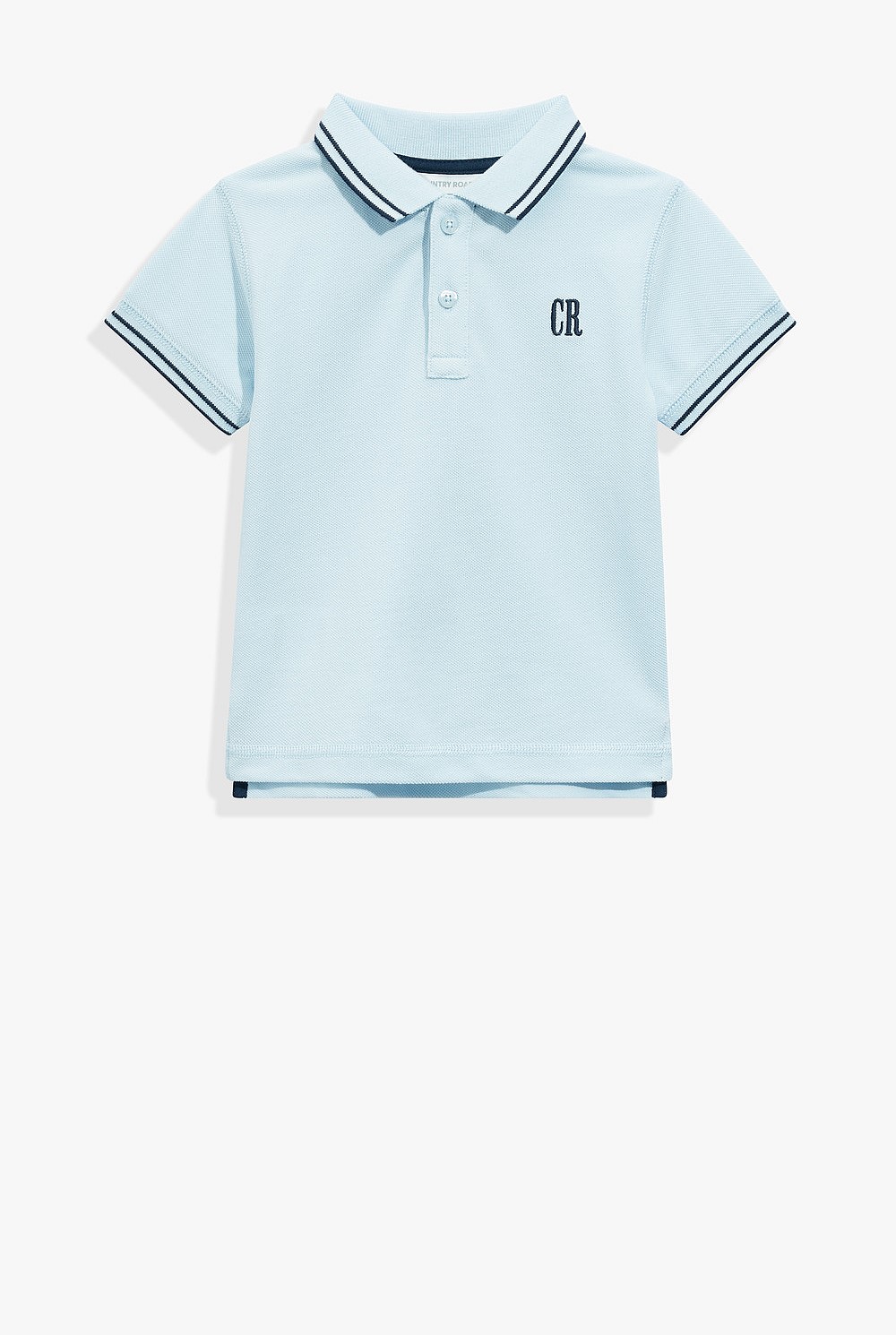 Organically Grown Cotton Logo Polo Shirt