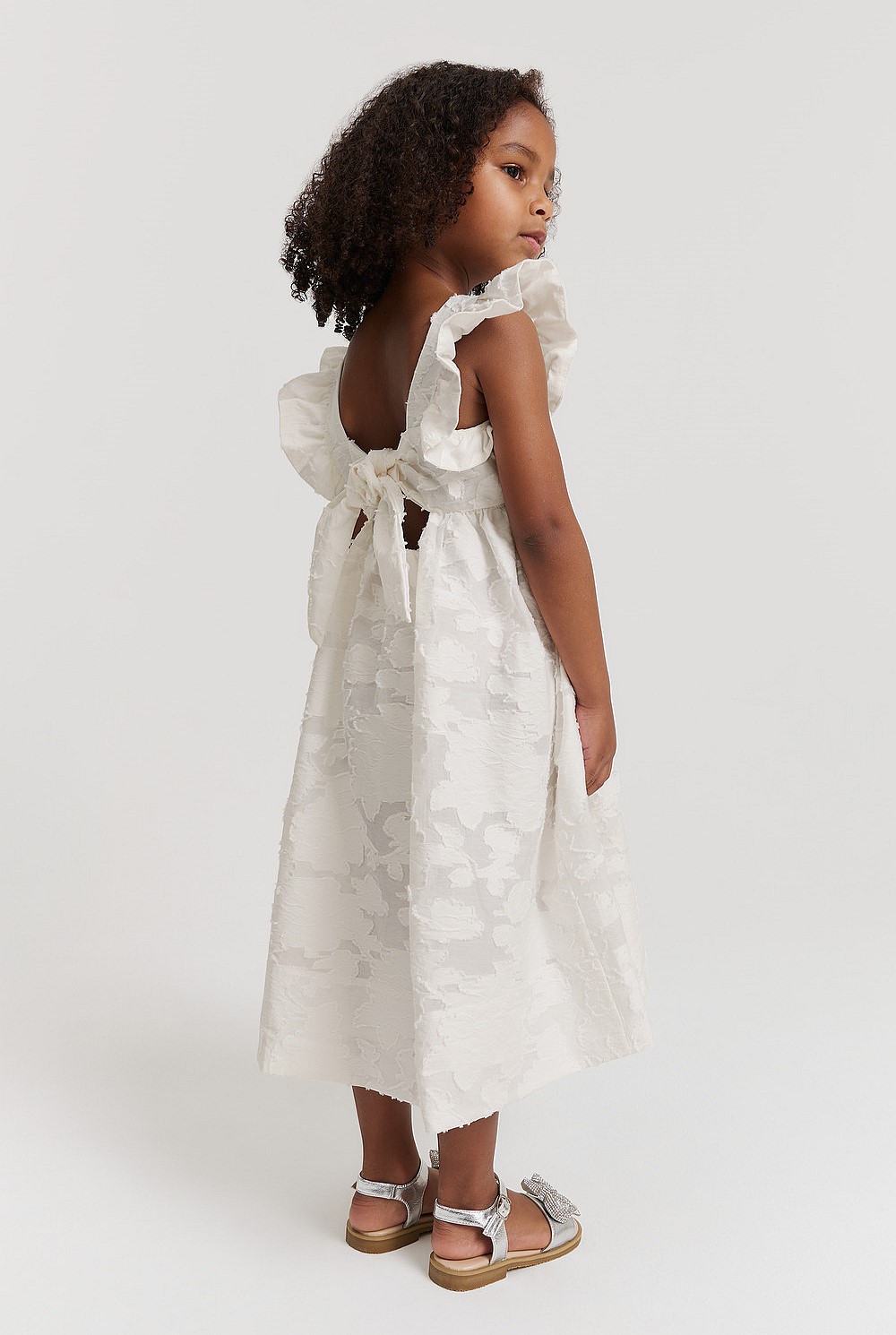 Floral Jacquard Dress