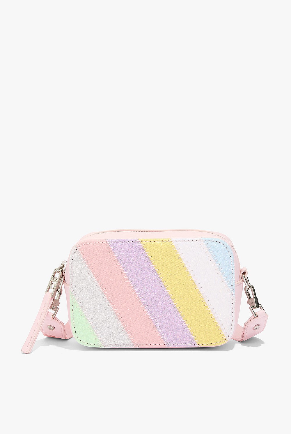 Recycled Polyester Logo Cross Body Bag