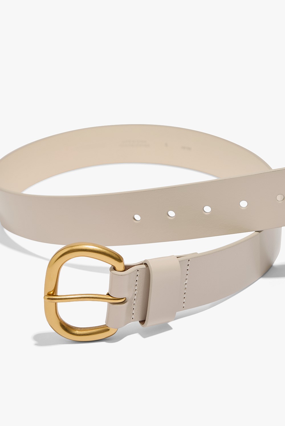 Solid Buckle Belt