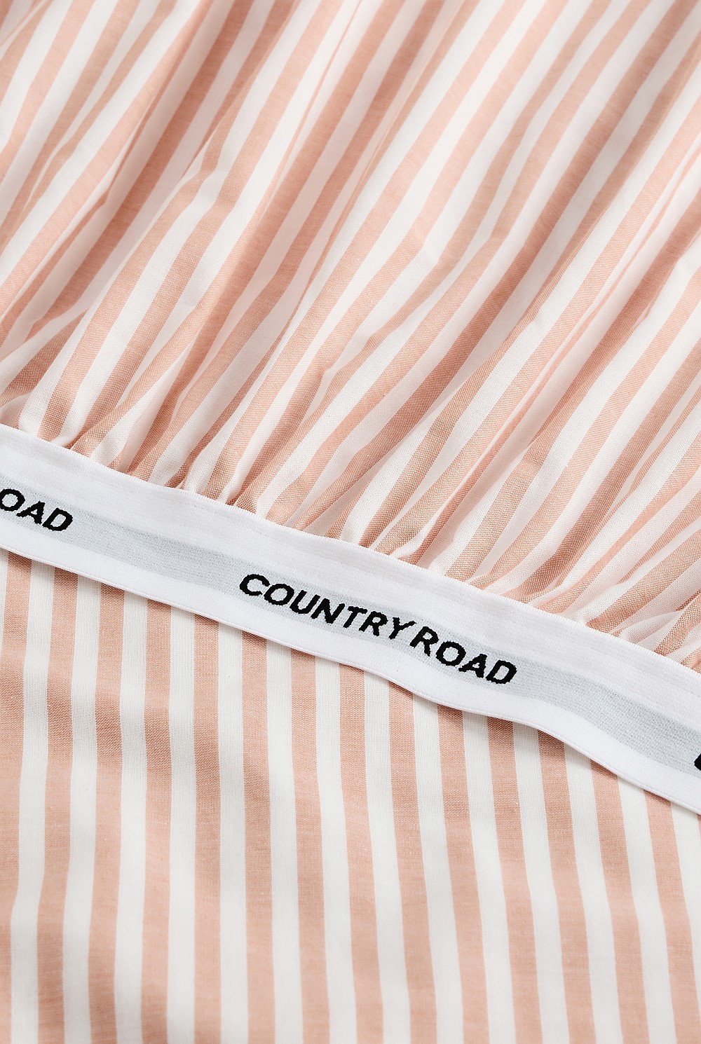 Brae Australian Cotton Stripe King Fitted Sheet