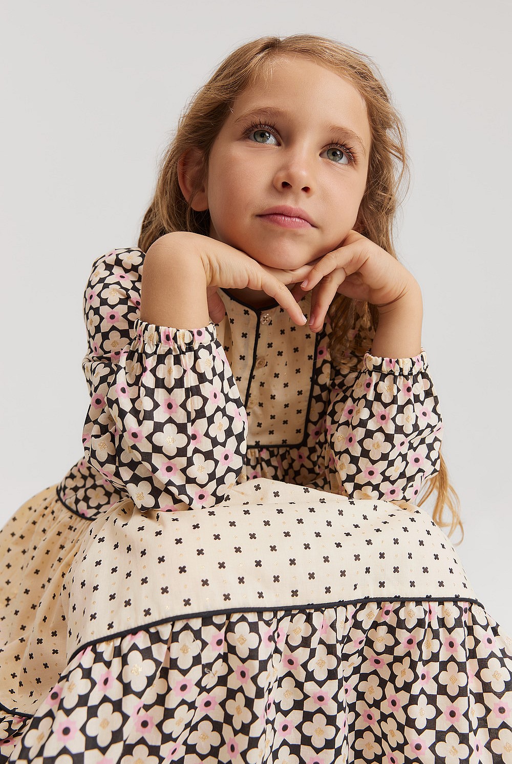 Spliced Geometric Dress