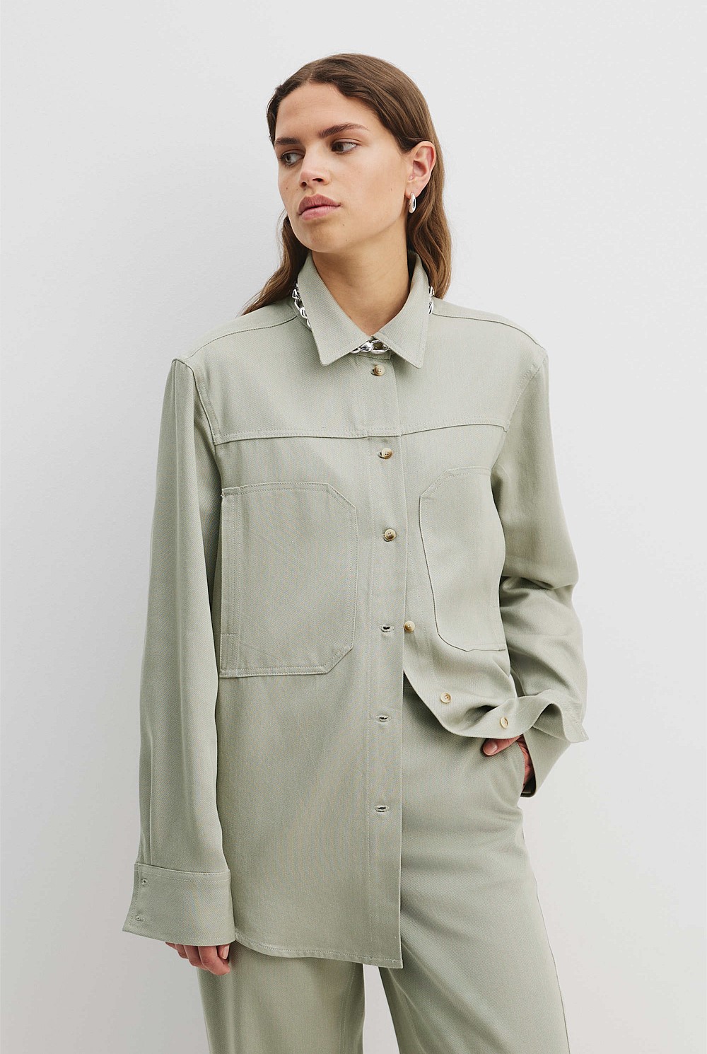 Button Front Shirt