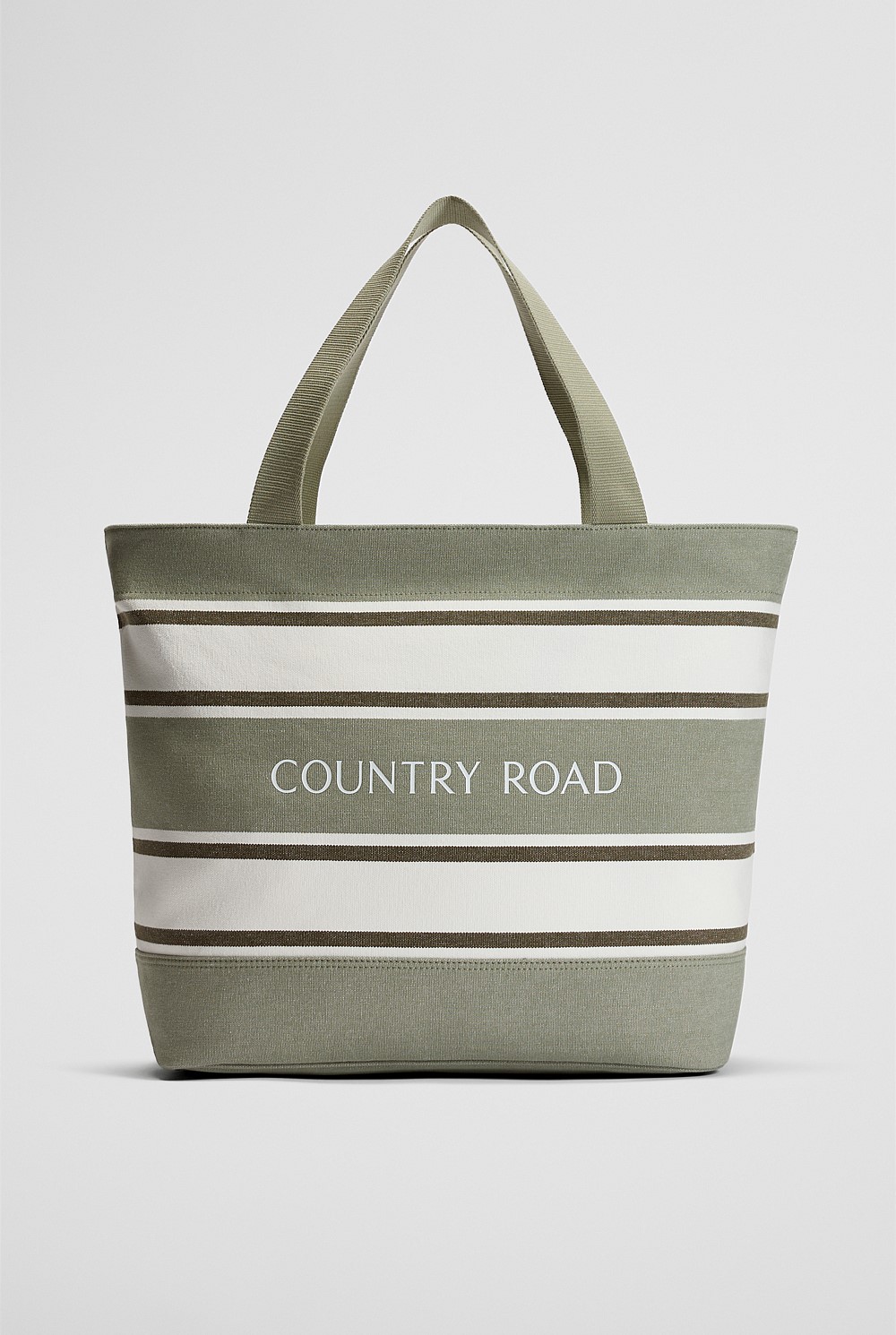 Verified Australian Cotton Harry Stripe Shopper