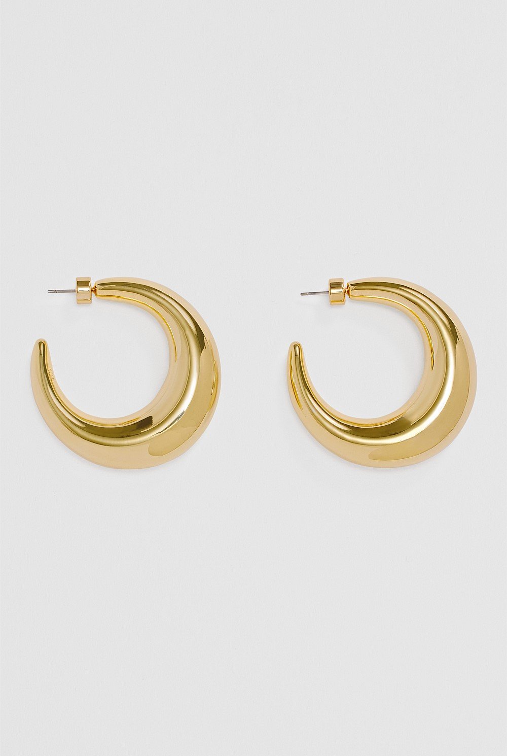 Extra Large Lunar Hoop Earring