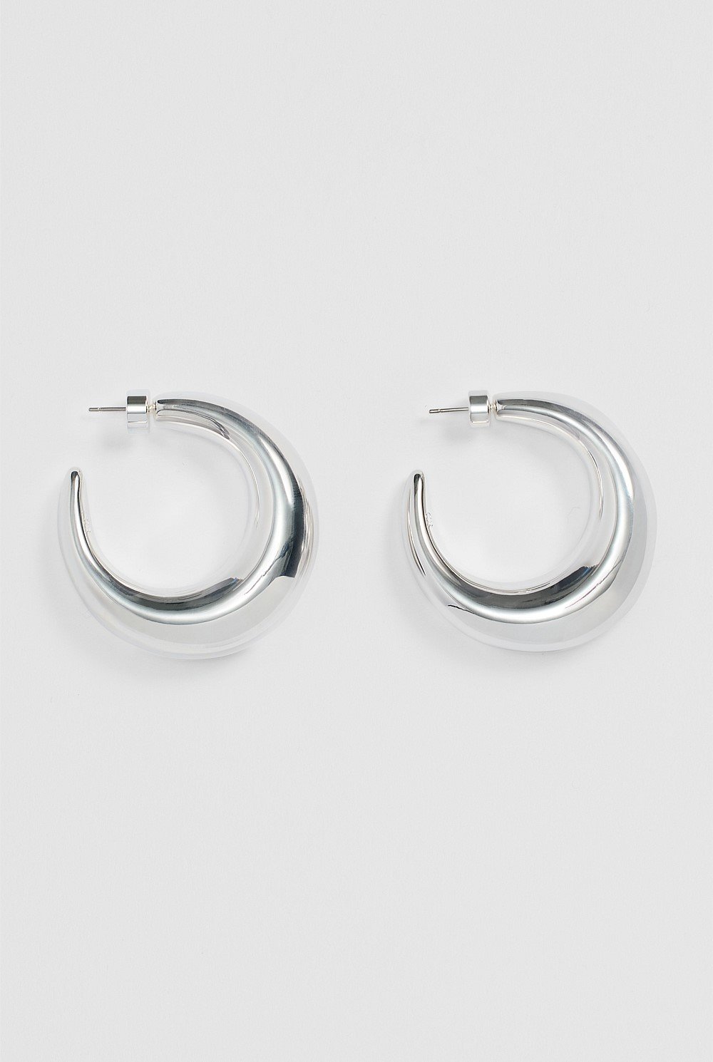 Extra Large Lunar Hoop Earring