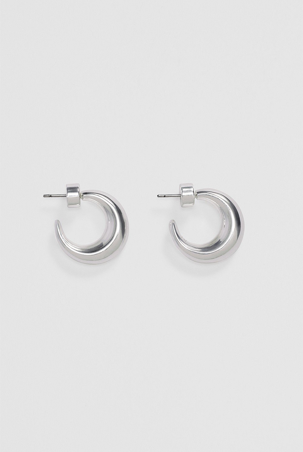 Small Lunar Hoop Earring