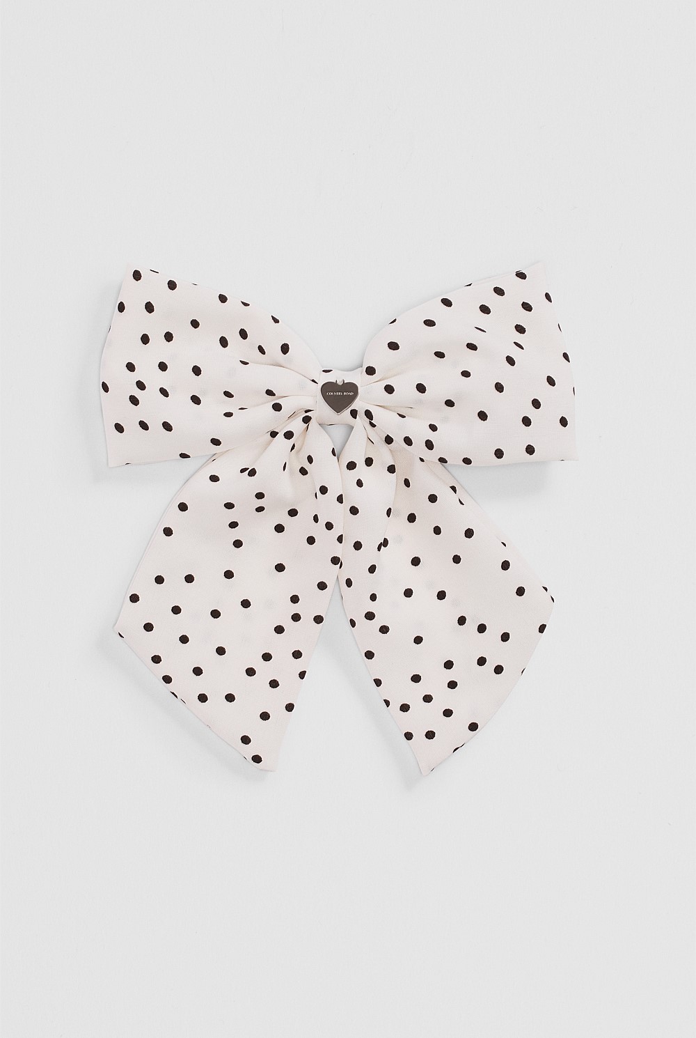 Polka Dot Bow Clip