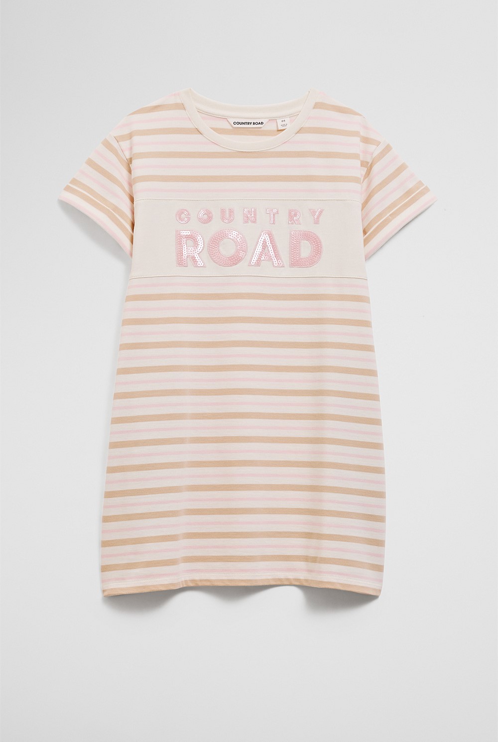 Organically Grown Cotton Logo T-Shirt Dress