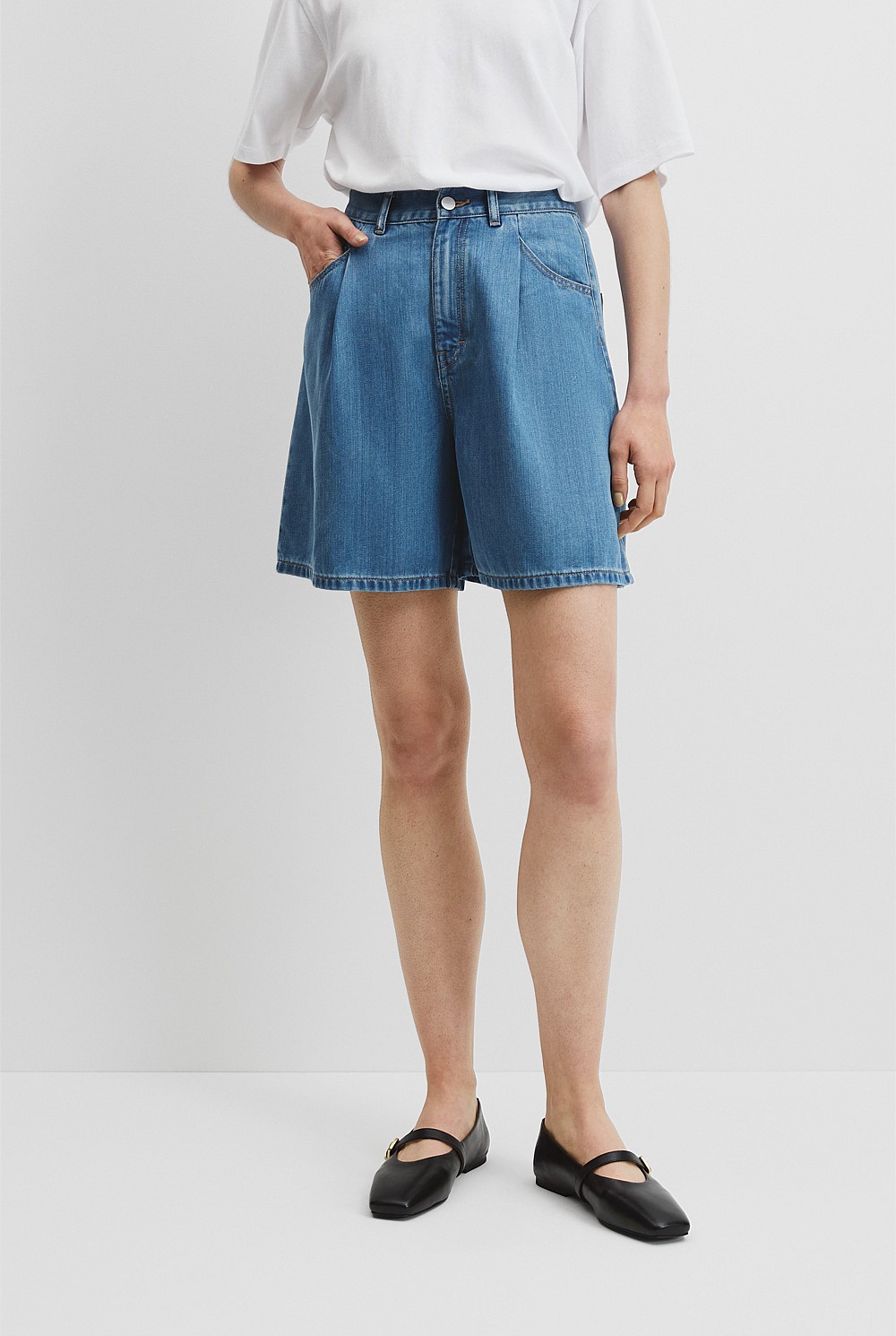 Soft Denim Short