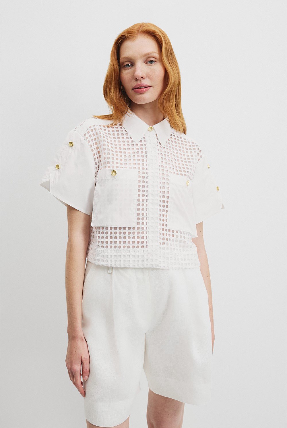 Utility Mesh Shirt