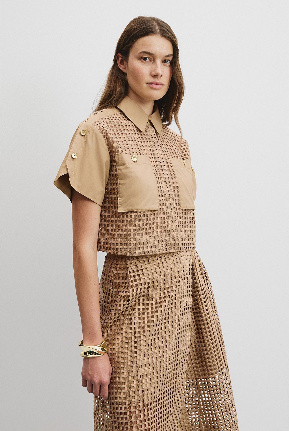 Utility Mesh Shirt