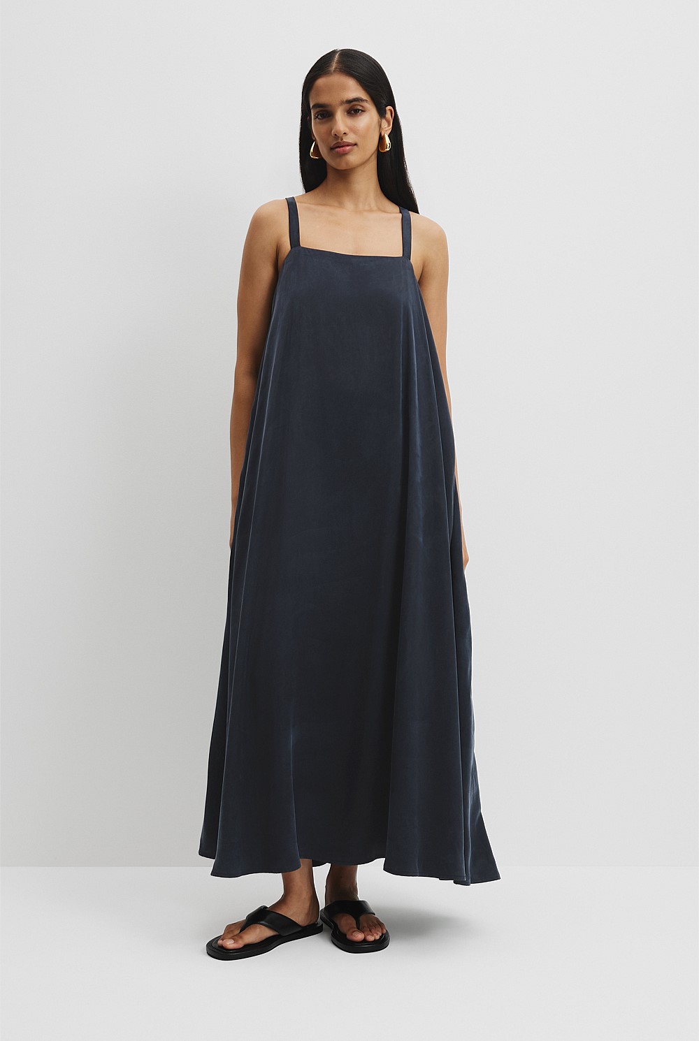 CR X RE-kin-DLE Fluid Slip Dress