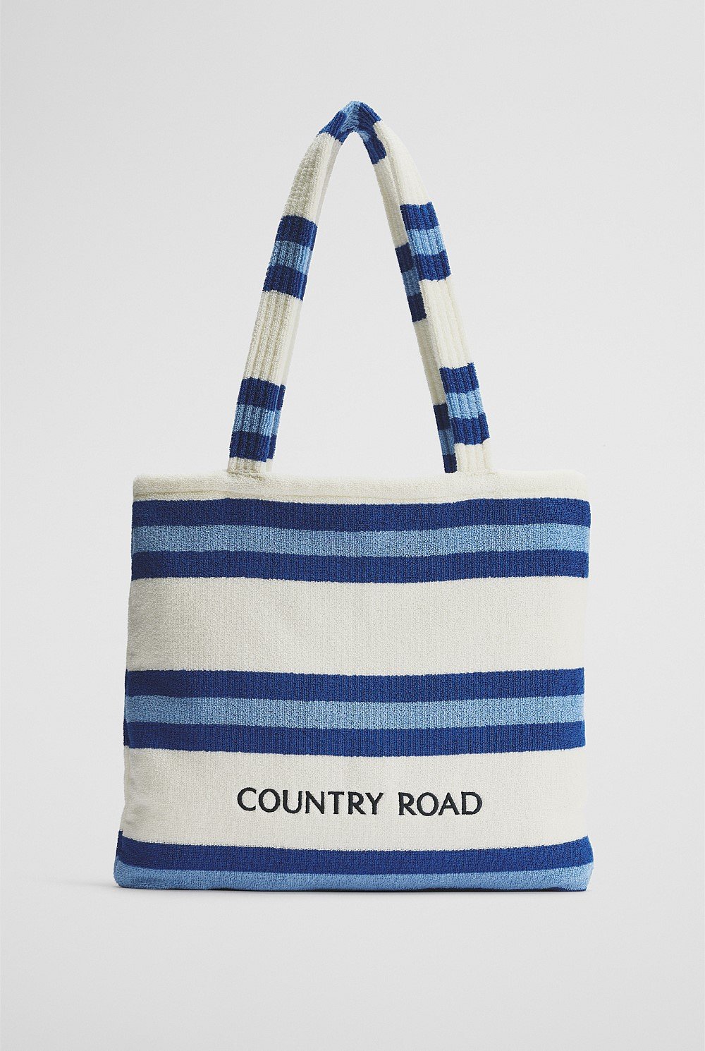 Verified Australian Cotton Stripe Bag-to-Towel