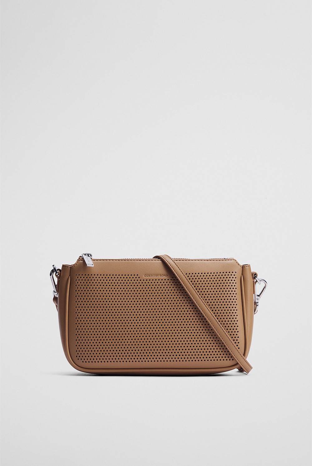 Perforated Crossbody Bag