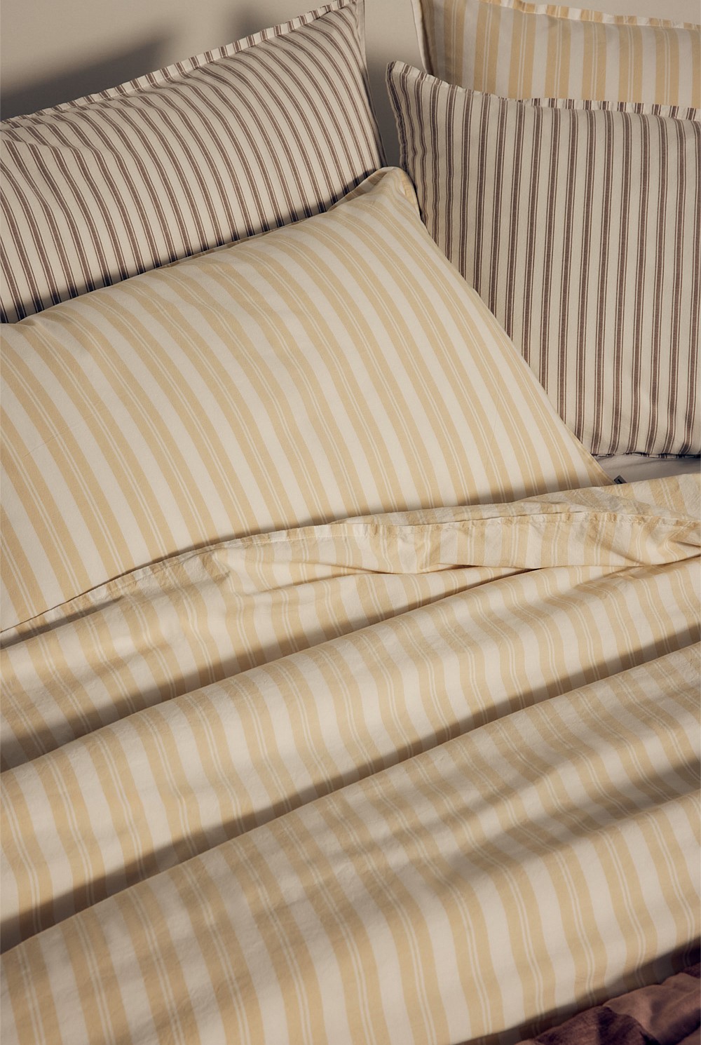 Brae Australian Cotton Stripe Queen Quilt Cover