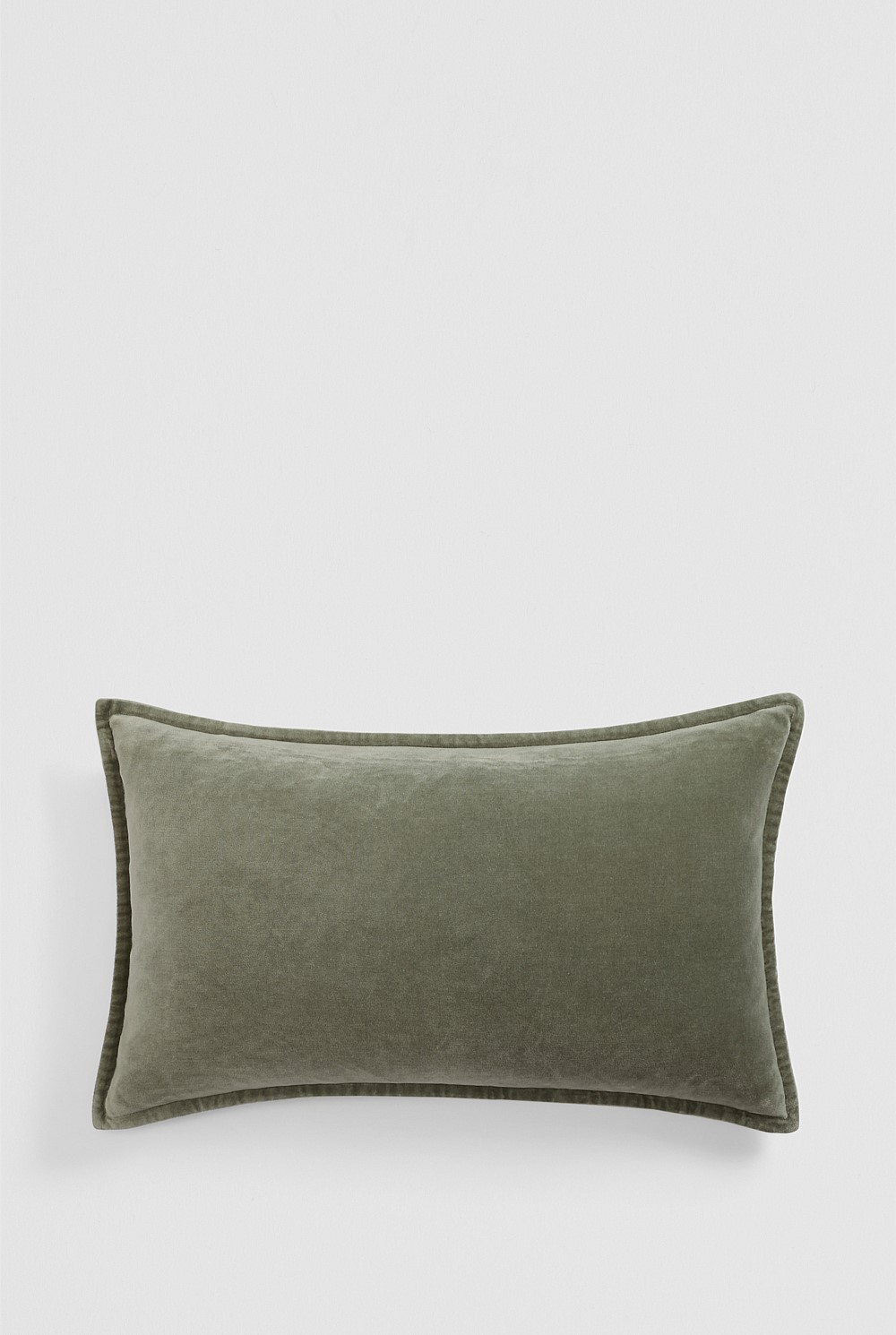 Pia Organically Grown Cotton Velvet 35x60 Cushion