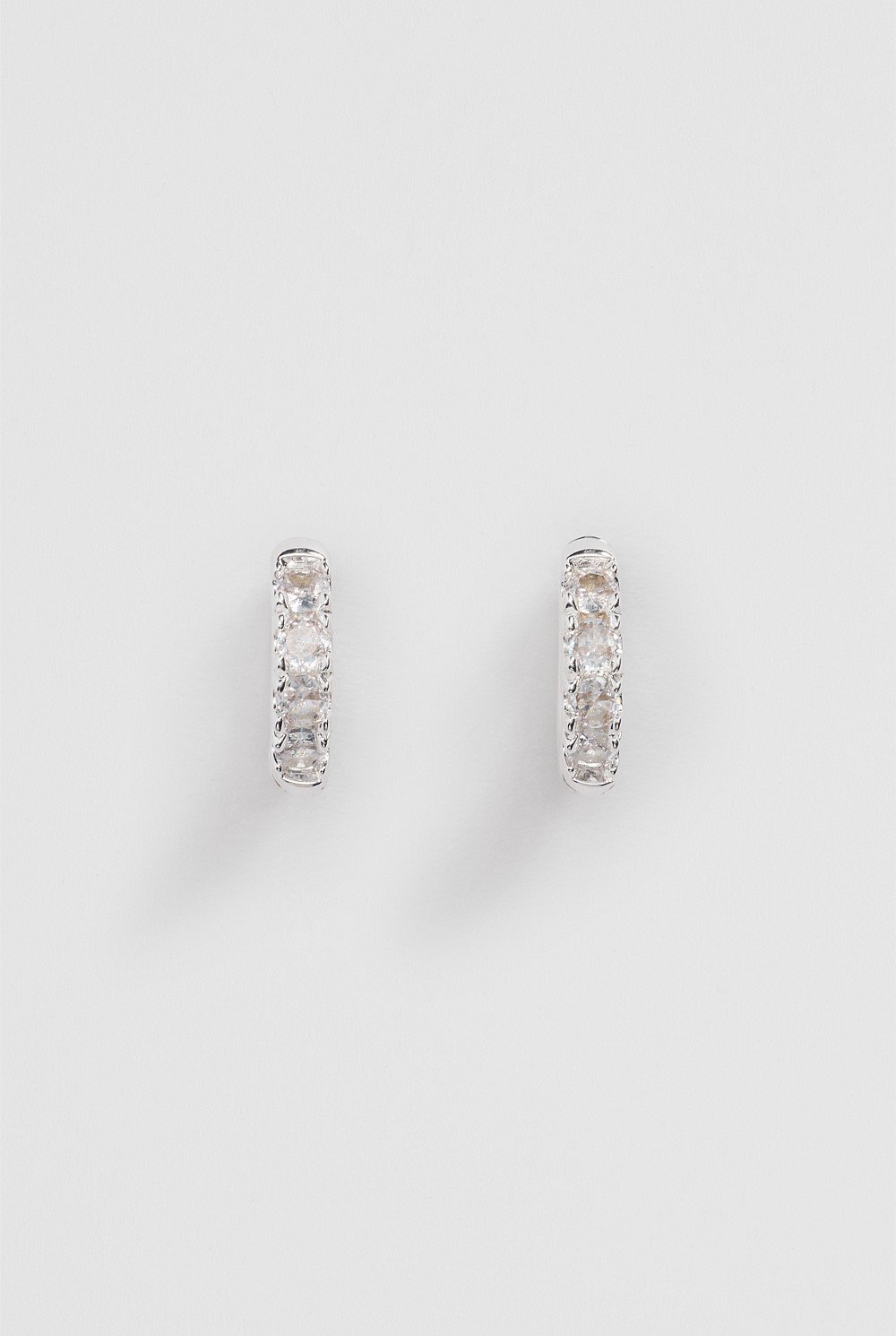 Eva Cubic Zirconia Hoop Earring