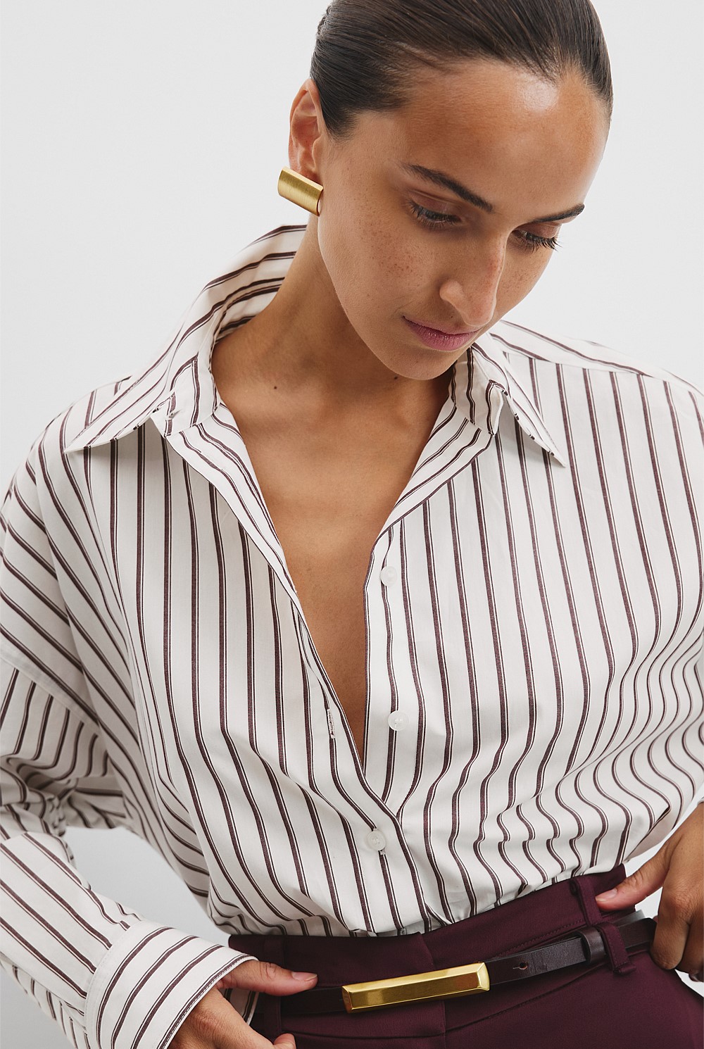 Australian Cotton Multi Stripe Shirt