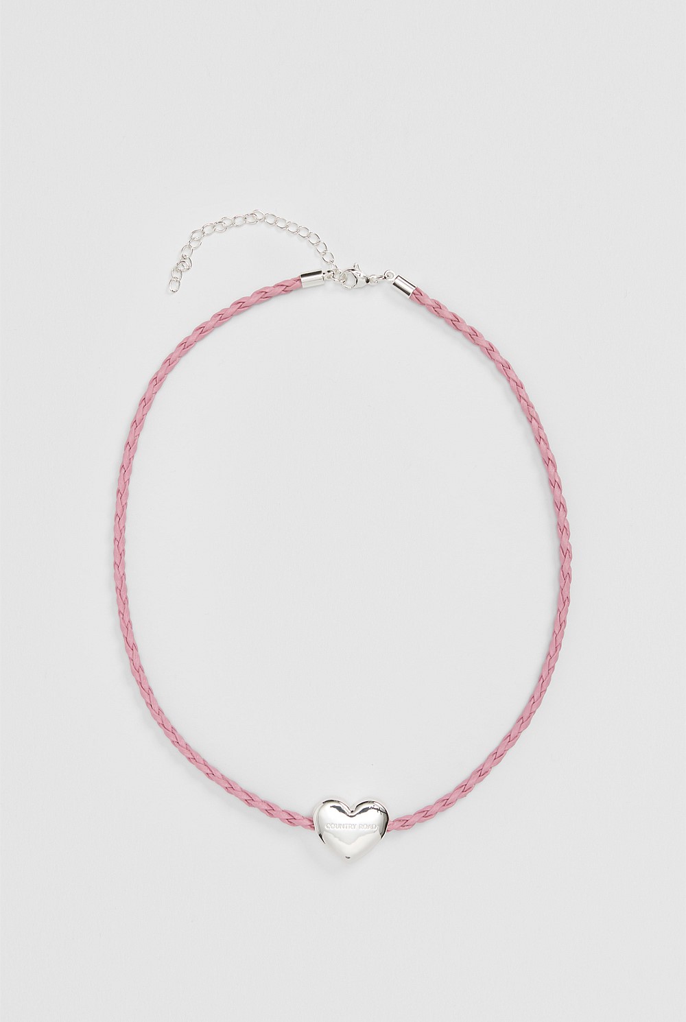 Heart Rope Necklace