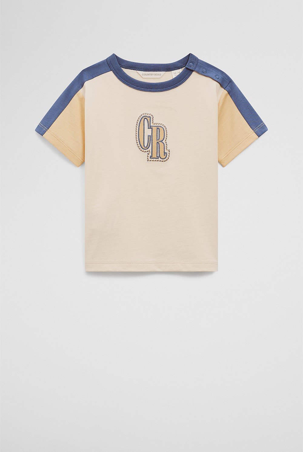 Organically Grown Cotton CR Applique T-Shirt