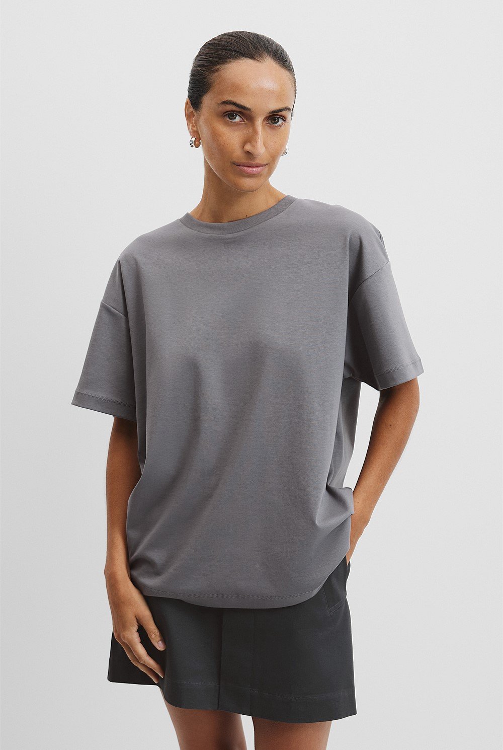 Australian Cotton Oversized Cotton T-Shirt